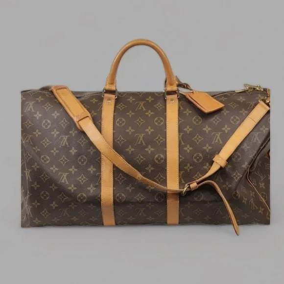 💫 LV Bandouliere 55 W/COA, LV Strap, LV Dust Bag & Luggage Tag! - Picture 6 of 16